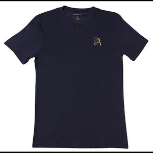 Men’s shirt Navy with Gold Logo